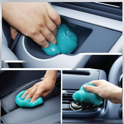 Car Cleaning Gel Dust Cleaning Gel for Car Car Cleaning Gel Putty Reusable,Auto Detailing Tools Accessories,Essential Tools for Car Interior Cleaning.