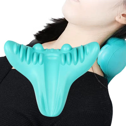 Almohada de masaje cervical portatil