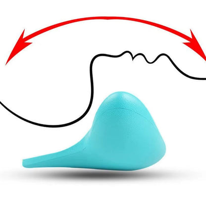 Almohada de masaje cervical portatil